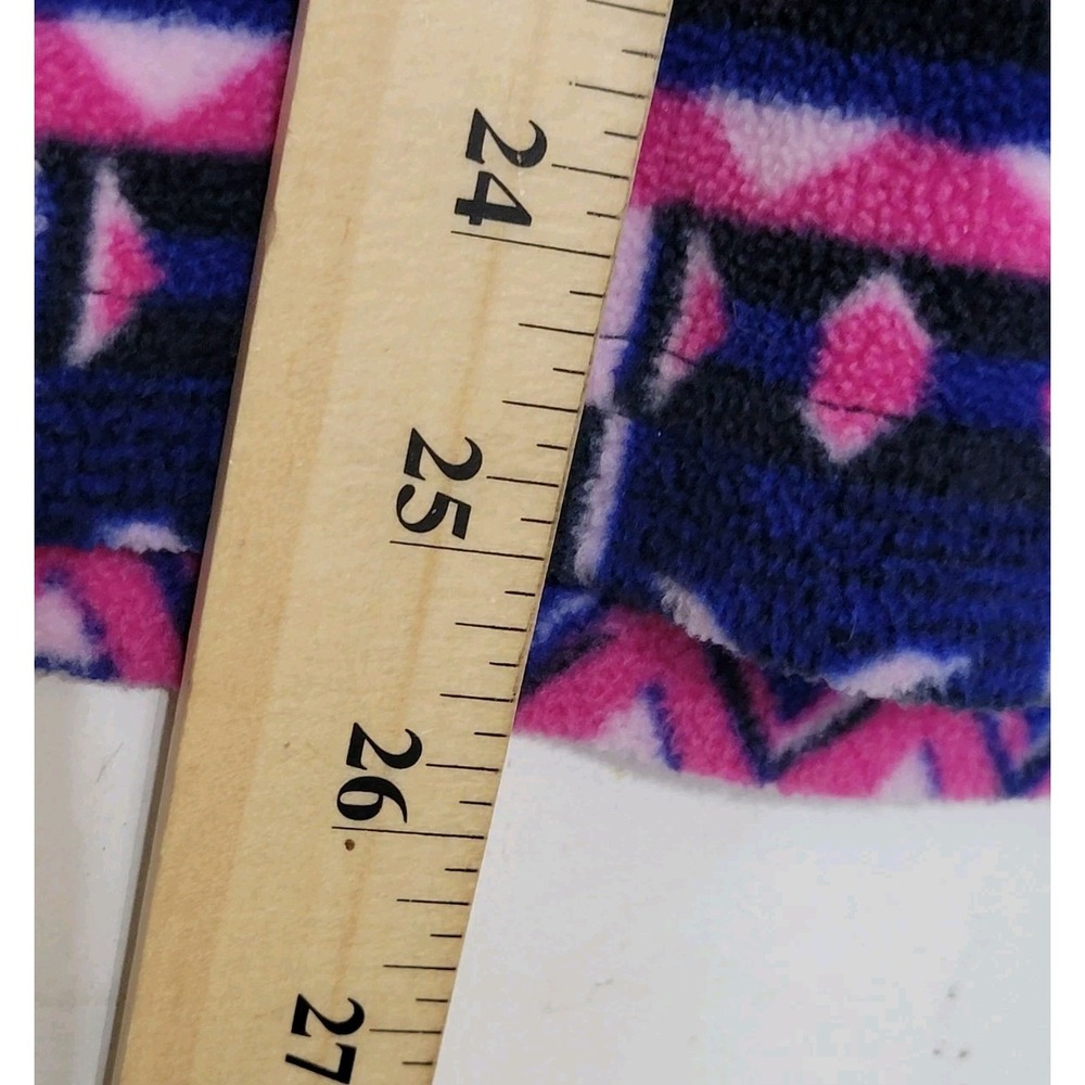 Columbia Glacial IV Jacket Women Large Multicolor Aztec Fleece Half Zip Outdoor - Picture 7 of 8